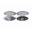 Jeu de 4 plaquettes de frein avant HELLA PAGID 8DB 355 017-021 - Visuel 1