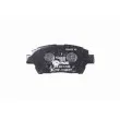 Jeu de 4 plaquettes de frein avant HELLA PAGID 8DB 355 017-081 - Visuel 3