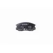 Jeu de 4 plaquettes de frein avant HELLA PAGID 8DB 355 017-161 - Visuel 3