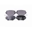 Jeu de 4 plaquettes de frein avant HELLA PAGID 8DB 355 017-181 - Visuel 1