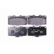 Jeu de 4 plaquettes de frein avant HELLA PAGID 8DB 355 017-211 - Visuel 1