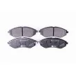 Jeu de 4 plaquettes de frein avant HELLA PAGID 8DB 355 017-351 - Visuel 1