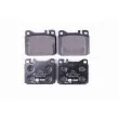 Jeu de 4 plaquettes de frein avant HELLA PAGID 8DB 355 017-481 - Visuel 1