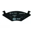 Jeu de 4 plaquettes de frein avant HELLA PAGID 8DB 355 017-501 - Visuel 3
