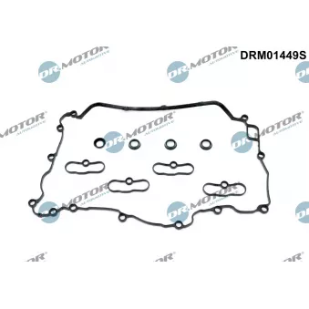 Jeu de joints d'étanchéité, couvercle de culasse Dr.Motor DRM01449S