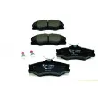 Jeu de 4 plaquettes de frein avant HELLA PAGID 8DB 355 017-661 - Visuel 1