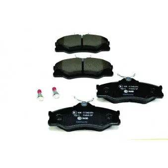 Jeu de 4 plaquettes de frein avant HELLA PAGID 8DB 355 017-661
