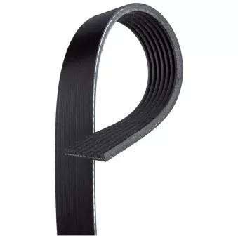 Jeu de courroies trapézoïdales à nervures GATES K017PK1236