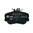 Jeu de 4 plaquettes de frein avant HELLA PAGID 8DB 355 018-041 - Visuel 3
