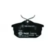 Jeu de 4 plaquettes de frein arrière HELLA PAGID 8DB 355 018-271 - Visuel 3