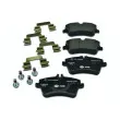 Jeu de 4 plaquettes de frein avant HELLA PAGID 8DB 355 018-351 - Visuel 1