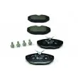 Jeu de 4 plaquettes de frein arrière HELLA PAGID 8DB 355 018-561 - Visuel 1