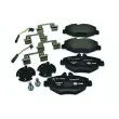 Jeu de 4 plaquettes de frein avant HELLA PAGID 8DB 355 018-731 - Visuel 1