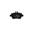 Jeu de 4 plaquettes de frein arrière HELLA PAGID 8DB 355 019-641 - Visuel 3