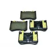 Jeu de 4 plaquettes de frein avant HELLA PAGID 8DB 355 020-581 - Visuel 1