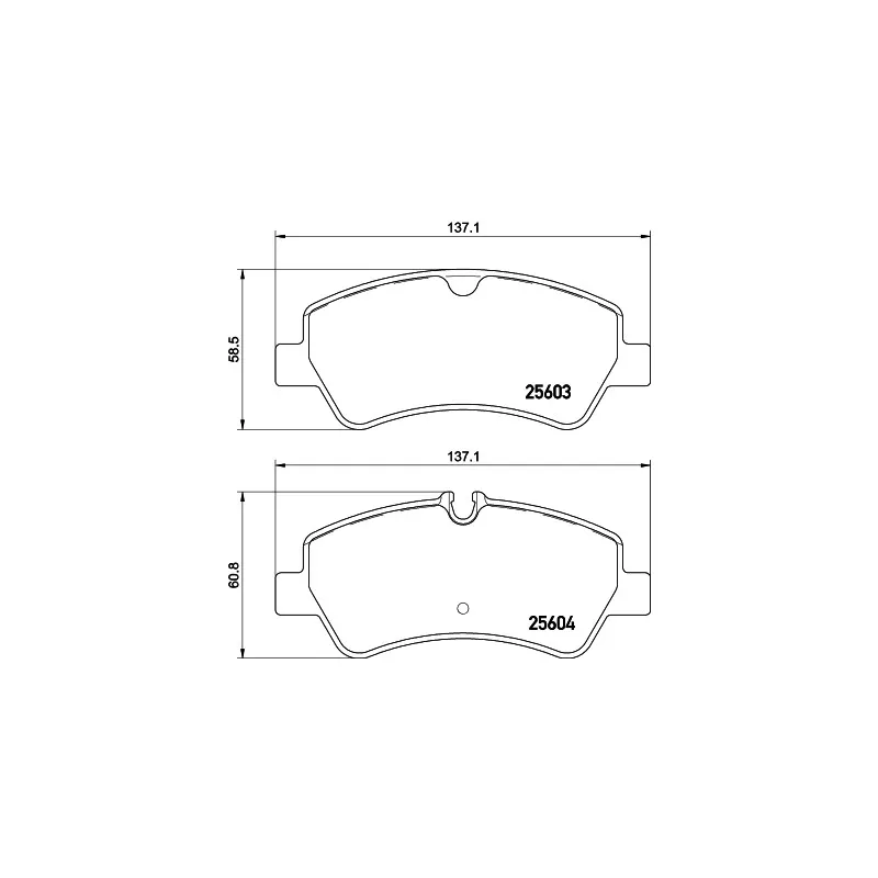 Jeu de 4 plaquettes de frein arrière HELLA PAGID 8DB 355 020-721