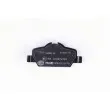 Jeu de 4 plaquettes de frein arrière HELLA PAGID 8DB 355 021-481 - Visuel 3