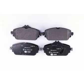 Jeu de 4 plaquettes de frein avant HELLA PAGID 8DB 355 021-541