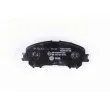 Jeu de 4 plaquettes de frein avant HELLA PAGID 8DB 355 021-691 - Visuel 3