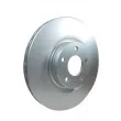 Jeu de 2 disques de frein avant HELLA PAGID 8DD 355 101-951 - Visuel 3