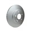Jeu de 2 disques de frein avant HELLA PAGID 8DD 355 102-971 - Visuel 3
