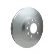 Jeu de 2 disques de frein avant HELLA PAGID 8DD 355 106-071 - Visuel 3