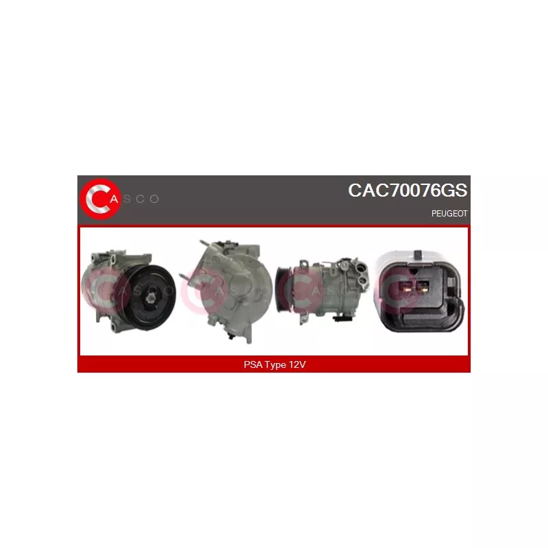 Compresseur, climatisation CASCO CAC70076GS