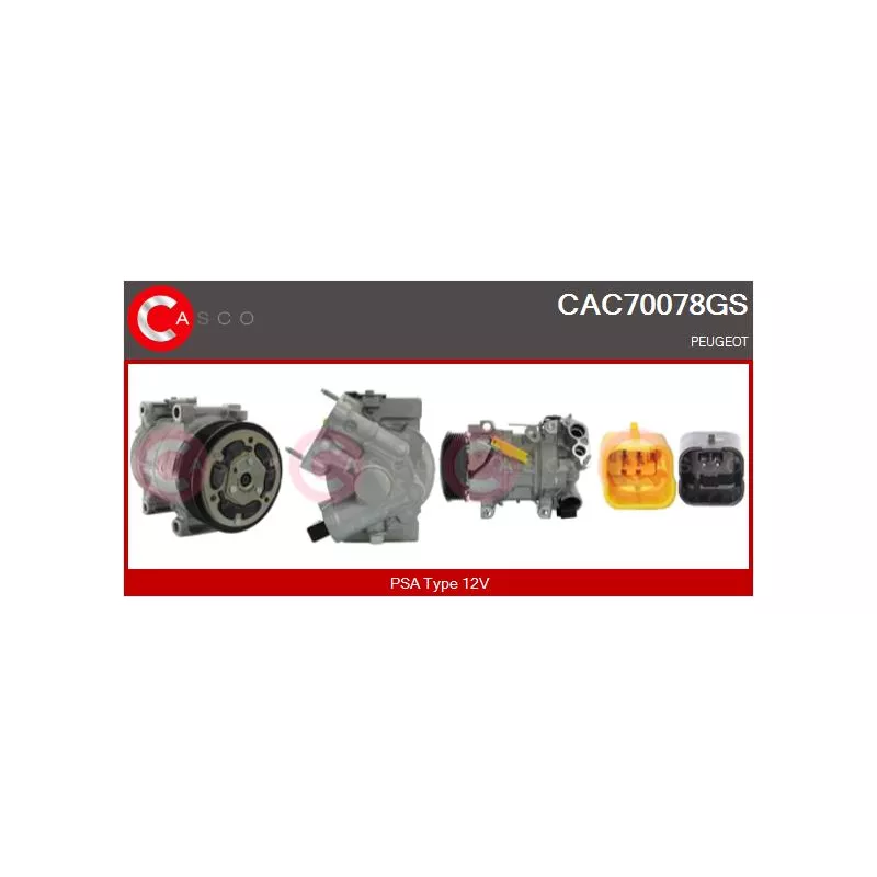 Compresseur, climatisation CASCO CAC70078GS