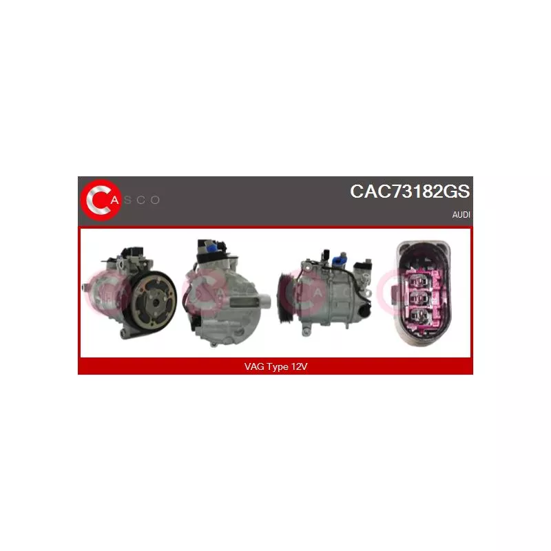 Compresseur, climatisation CASCO CAC73182GS