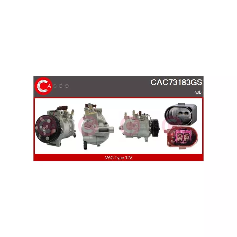 Compresseur, climatisation CASCO CAC73183GS