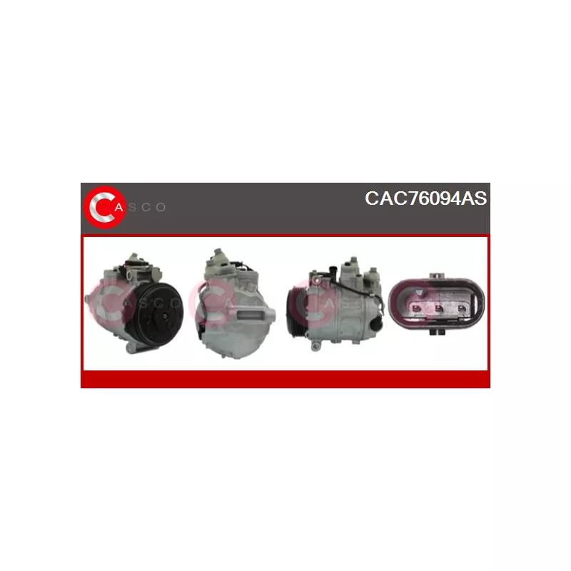 Compresseur, climatisation CASCO CAC76094AS