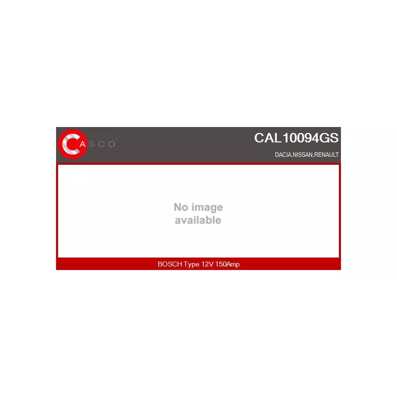 Alternateur CASCO CAL10094GS