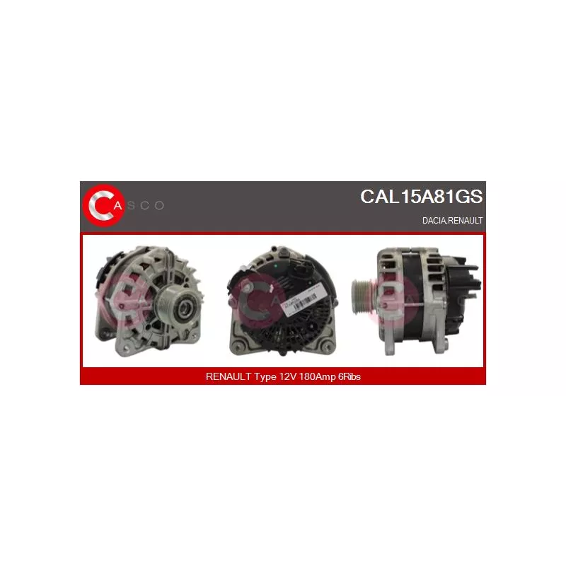 Alternateur CASCO CAL15A81GS