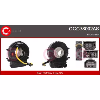 Ressort tournant, Airbag CASCO CCC78002AS