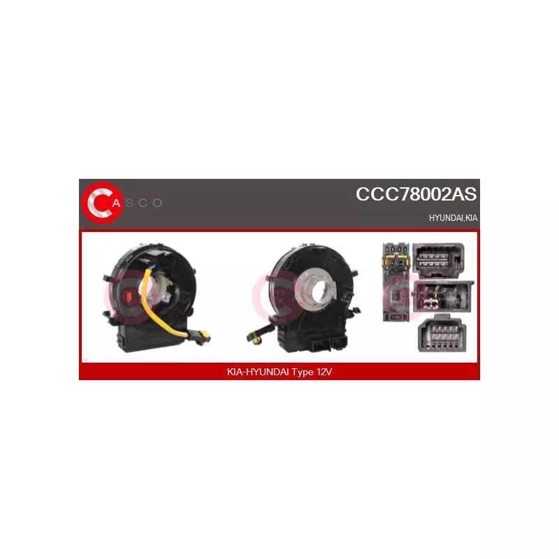 Ressort tournant, Airbag CASCO CCC78002AS