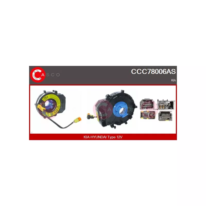 Ressort tournant, Airbag CASCO CCC78006AS
