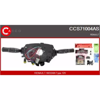Commutateur de colonne de direction CASCO CCS71004AS