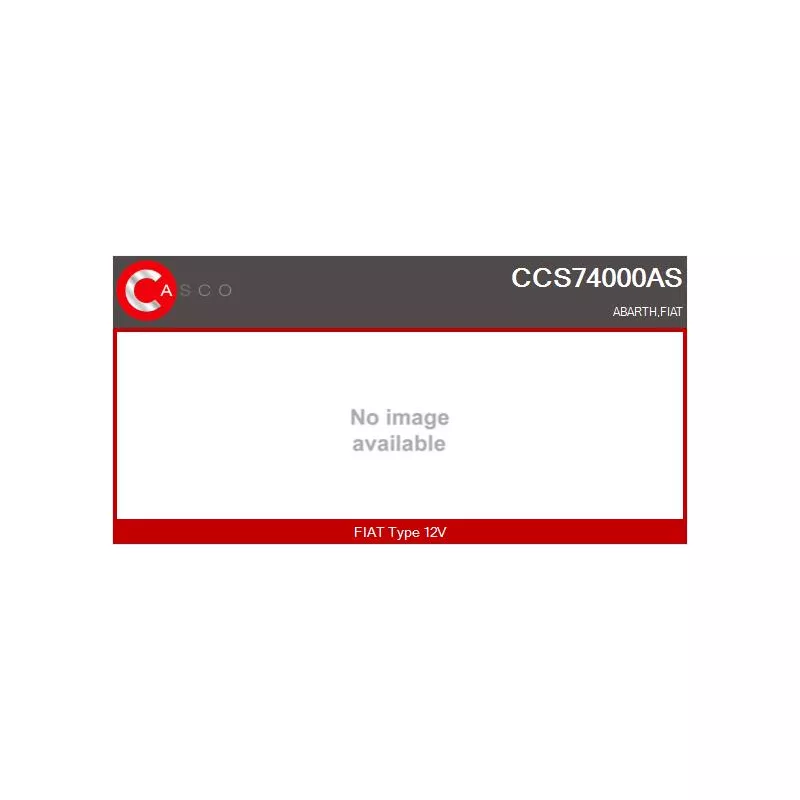 Commutateur de colonne de direction CASCO CCS74000AS