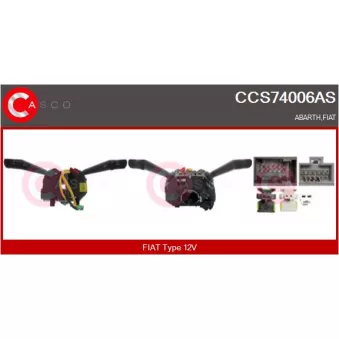 Commutateur de colonne de direction CASCO CCS74006AS