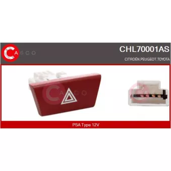 Interrupteur de signal de détresse CASCO CHL70001AS