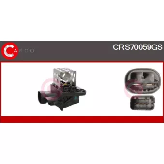 Résistance du ventilateur de radiateur CASCO