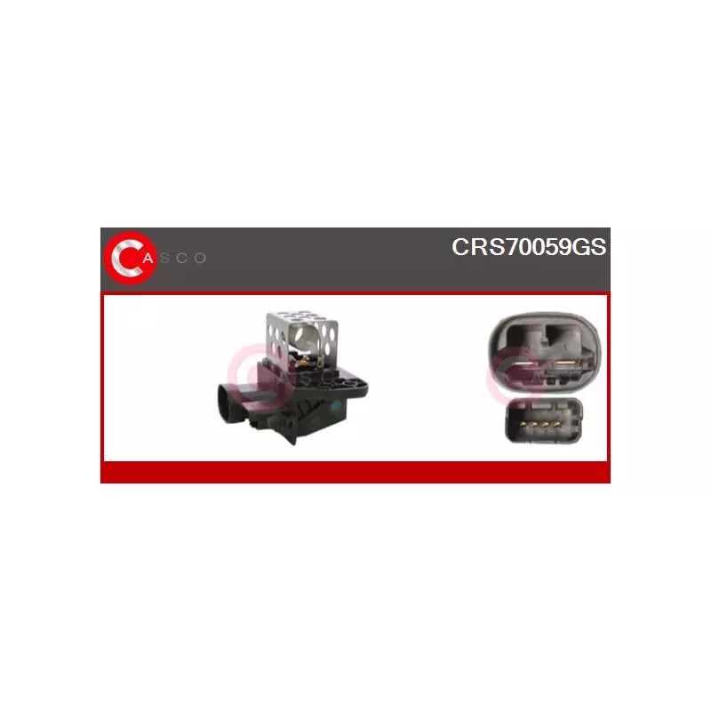Résistance du ventilateur de radiateur CASCO CRS70059GS