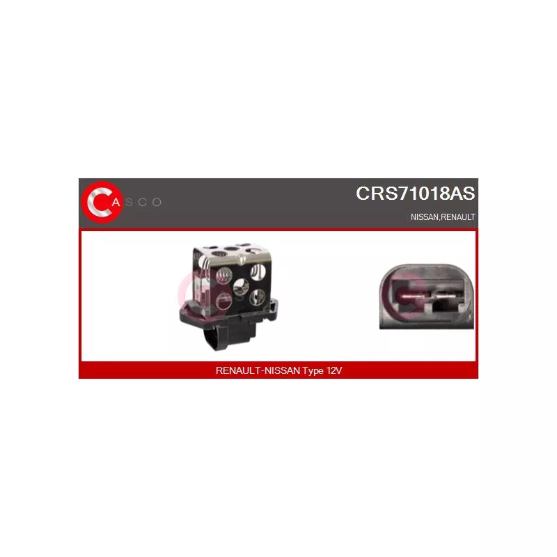 Résistance du ventilateur de radiateur CASCO CRS71018AS