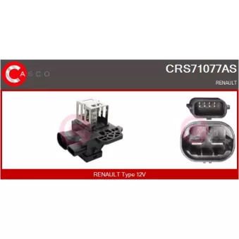 Résistance du ventilateur de radiateur CASCO