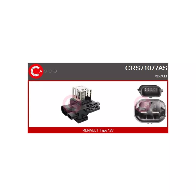 Résistance du ventilateur de radiateur CASCO CRS71077AS