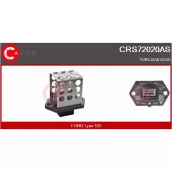 Résistance du ventilateur de radiateur CASCO