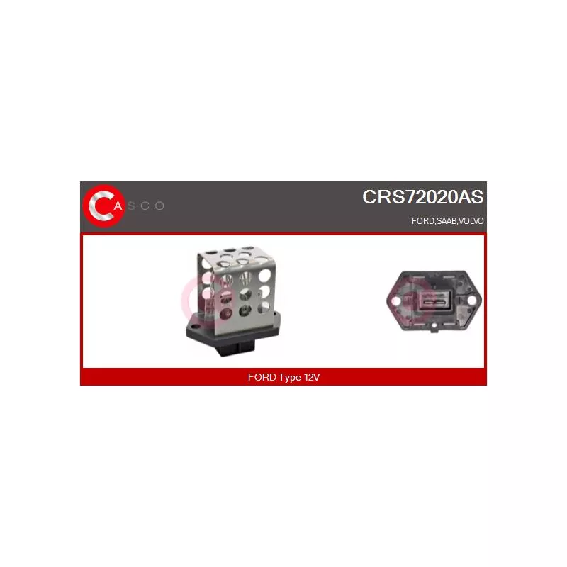 Résistance du ventilateur de radiateur CASCO CRS72020AS