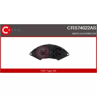 Résistance, pulseur d'air habitacle CASCO CRS74022AS