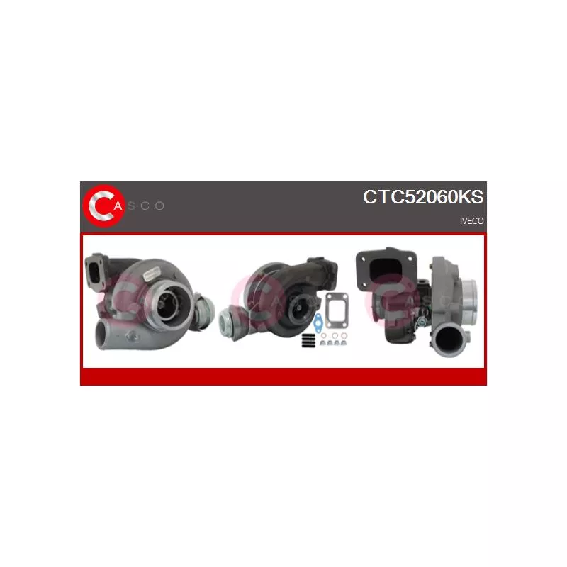Turbocompresseur, suralimentation CASCO CTC52060KS