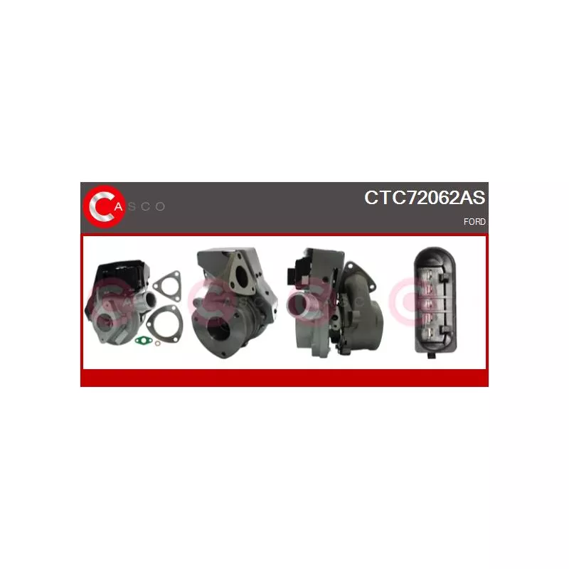 Turbocompresseur, suralimentation CASCO CTC72062AS
